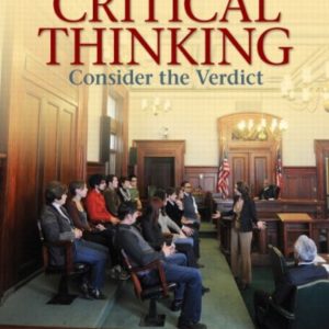 CRITICAL THINKING Consider the Verdict